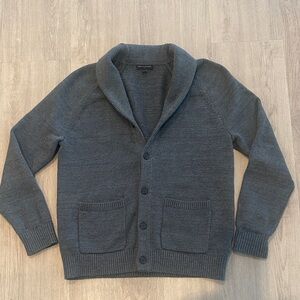 Banana Republic Charcoal Cardigan Large